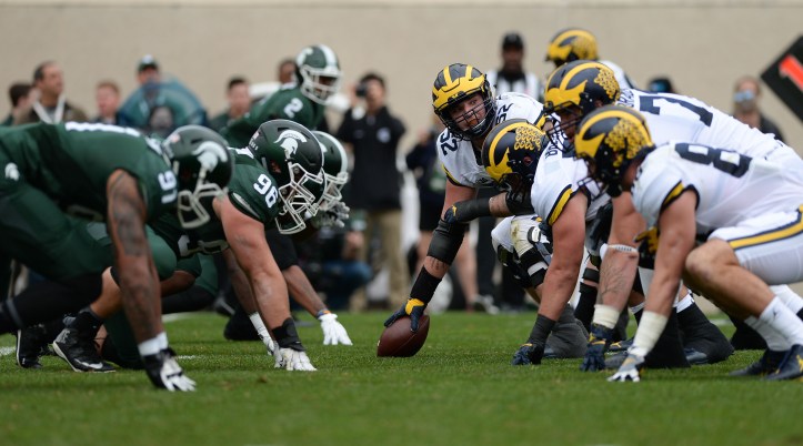 NCAA FOOTBALL: OCT 29 Michigan at Michigan State